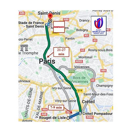 Detente Et Confort Proche Paris Et Orly Choisy-le-Roi Exteriör bild